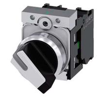 3su1150-2bf60-1ma0 Siemens Short Handle Selector Switch - (SPDT) 22mm Cutout Diameter 2 Positions