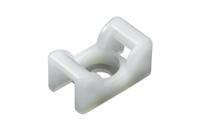 151-24819-kr8g5-pa66-na HellermannTyton Self Adhesive Natural Cable Tie Mount 14.5 mm x 25mm, 8mm Max. Cable Tie Width