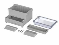 41170109-rcp-1700 Bopla RegloCard-Plus Series ABS, Polycarbonate Wall Box, IP65, Viewing Window, 166 mm x 161 mm x 121mm