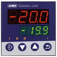 7020348-2100-25 Jumo QUANTROL PID Temperature Controller, 96 x 96mm, 2 Output Logic, Relay, 20 → 30 V ac/dc Supply Voltage PID