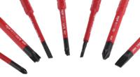 41233 Wiha Driver Bit Set 9 Pieces, Phillips, Pozidriv, Slotted
