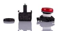 800fp-p4pn7r Allen Bradley, 800F, Panel Red LED Pilot Light, 22mm Cutout, Round, 240V ac