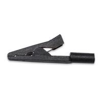 bu-109-0 Mueller Electric Crocodile Clip Crocodile Clip Connection, Nickel-Plated Steel Contact, 10A, Black