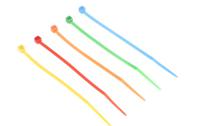 269-1775 RS PRO Cable Tie, 150mm x 3.6 mm, Assorted Nylon, Pk-500