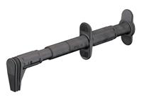 669829-21 Staubli Black Grabber Clip with Right Angle Jaws, 5A, 4mm Socket