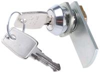 f5-53-2 Euro-Locks a Lowe & Fletcher group Company Camlock, 13mm Panel-to-Tongue, 20.1 x 17.6mm Cutout, Key Unlock