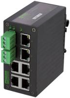 58172 Murrelektronik Limited 58 Series DIN Rail Mount Network Hub, 6 RJ45 Ports, 100Mbit/s Transmission, 9 → 30V dc