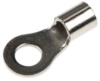 323062 TE Connectivity, STRATO-THERM Uninsulated Ring Terminal, M5 Stud Size, 2.6mm² to 6.6mm² Wire Size