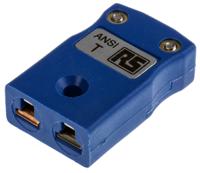 769-1133 RS PRO Miniature Thermocouple Connector for Use with Type T Thermocouple, 4mm Probe, ANSI, RoHS Compliant Standard