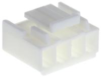 1-1123722-4 TE Connectivity, Economy Power Male Connector Housing, 3.96mm Pitch, 4 Way, 1 Row