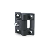 427512 Elesa POM Friction Hinge with a Plastic Pin, Screw Fixing, 43mm x 36.5mm x 14mm