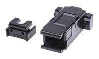 f1069-1e-1731140263 FCT from Molex F1069 Series ABS D Sub Backshell, 9 Way