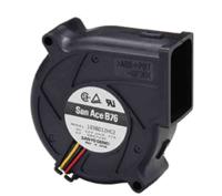 109bd24hc2 Sanyo Denki San Ace B76 9BD Series Blower, 24 V dc, 12.7cfm, DC Operation, 76x30mm
