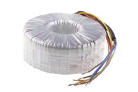 117-6070 RS PRO 2 x 115V ac, 2 x 55V ac Toroidal Transformer, 400VA 2 Output