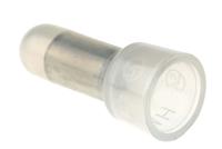 534-907 RS PRO Closed End Splice Connector, Clear, Insulated, Tin 0.5 → 1.5 mm²