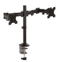 8502601 Fellowes Desk Mounting Monitor Arm for 2 x Screen, 30in Screen Size