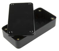 bim200212-blkblk CAMDENBOSS 2000 Series Black ABS Enclosure, IP54, Black Lid, 100 x 50 x 25mm