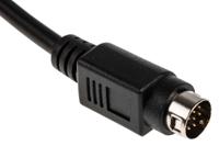 232-8906 RS PRO Male 9 Pin mini-DIN to Unterminated Black DIN Cable 2m