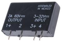 mpdcd3-b Sensata Crydom DRA1 SERIES Series Solid State Relay, 3 A Load, PCB Mount, 60 V dc Load, 32 V dc Control