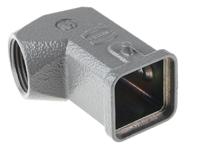 19200031640 HARTING Han A Heavy Duty Power Connector Hood, M20 Thread, Side Entry