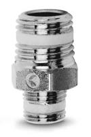 s2510-18-38 Camozzi S2000 Series Reducing Connector, R 1/8 to R 3/8, Threaded Connection Style, S2510 1/8-3/8