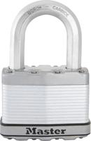 m15eurdlfcc Master Lock Padlock Weatherproof Laminated Steel Padlock, 11mm Shackle, 64mm Body