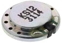 771-6973 RS PRO 8Ω 0.5W Miniature Speaker 12mm Dia. , 12 (Dia.) x 3mm