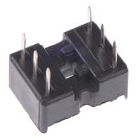 a-06-lc-tt ASSMANN WSW 2.54mm Pitch Vertical 6 Way, Through Hole Stamped Pin Open Frame IC Dip Socket, 1A