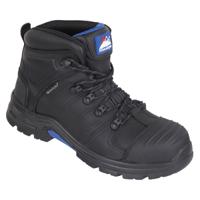 5209bk110 Himalayan 5209 Black Non Metallic Toe Capped Safety Boots, UK 11, EU 46