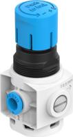 ms2-lr-qs6-d6-a8-b Festo Pneumatic Regulator - 0.5bar to 7bar, 8bar max. input, 8086640