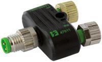 7000-88621-0000000 Murrelektronik Limited 3 Pole M8 Plug to 3 Pole M8 Socket Adapter