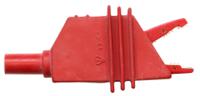 5450-ht-r Electro PJP Alligator Clip, Nickel-Plated Steel Contact, 10A, Red