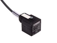1435001 Phoenix Contact Female 3 way DIN 43650 Form A to 3 way Free End Sensor Actuator Cable, 5 m