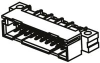 384275-384275-e ERNI ERNIPRESS 20 Way 2.54mm Pitch, Type B/3 Class C2, 2 Row, Right Angle DIN 41612 Connector, Plug