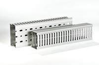 185-40358 HellermannTyton HTWD-DIN Grey Wiring Duct, W50 mm x, L2m, Polyvinylchloride (PVC)
