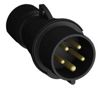 2cma103593r1000 Amphenol Industrial, 2CMA1 IP44 Red 3P+N+E Industrial Power Plug, Rated At 32A, 415 V