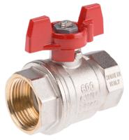 733-5218 RS PRO Brass Full Bore, 2 Way, Ball Valve, Threaded, BSPP 1in, 40 → 30bar Operating Pressure