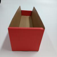 228-1217 RS PRO Cardboard Storage Bin, 400mm x 100mm x 100mm, Red
