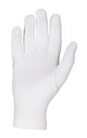640s Liscombe White Cotton Glove, Size 7, Cotton Coating