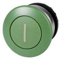 m22-dp-g-x1 Eaton M22 Series, Green Push Button, Momentary, 23mm Cutout