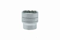 m120532-c Teng Tools 1/2 in Drive 32mm Standard Socket, 12 point, 43 mm Overall Length