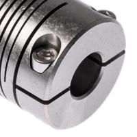 721253232 Huco Beam Coupling, 25mm Outside Diameter, 10mm Bore, 31.8mm Length Coupler