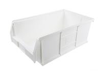 456-3426 RS PRO PP Storage Bin, 510mm x 315mm x 200mm, White