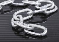 750-480 RS PRO Galvanised Steel Chain, 10m Length, 200 kg Lifting Load