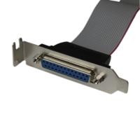plate25f16lp StarTech.com Female 25 Pin D-sub to Male 26 Pin IDC Serial Cable, 400mm PVC