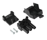 9383243530 Wieland ST18 Series Connector, 3-Pole, Male, Cable Mount, 16A, IP20