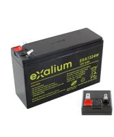 exa1224w-rs Exalium 12V F1, F2 Lead Acid Battery, 6Ah