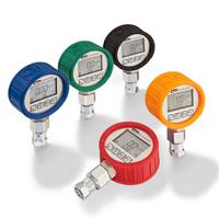 scjn-400-01 Parker 1/4 in LCD Digital Pressure Gauge 400bar 90mm Outside Diameter