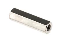 222-418 RS PRO Standoff, M3 x M3 Thread, 18mm Body, Brass, Female/Female
