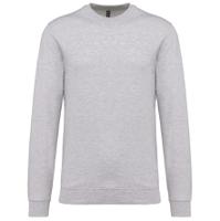 k474-l KARIBAN K474 Grey 20% Polyester, 80% Cotton Sweat Shirt L